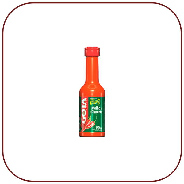 Molho de Pimenta Gota MARATA 150ml - Primitive Butchers