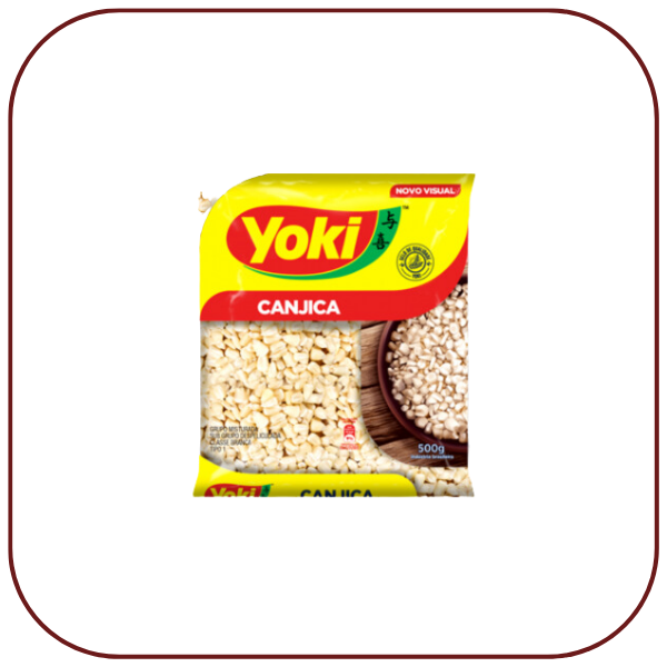 Canjica Cristal Branca YOKI 400g