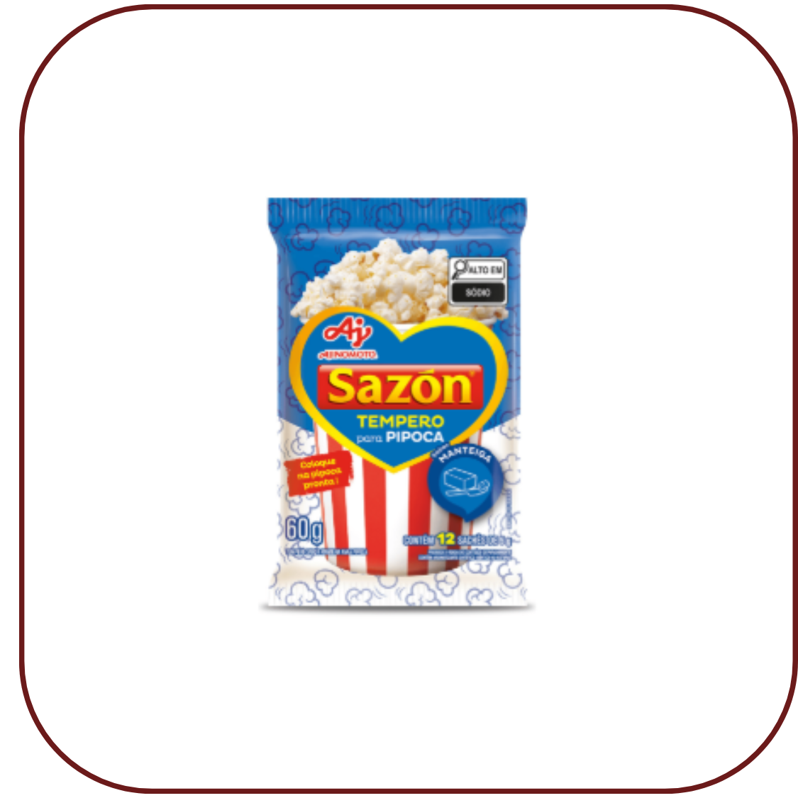 Sazon Pipoca AJINOMOTO 60g