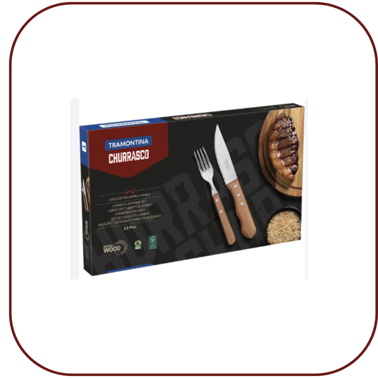 Jogo De Talheres TRAMONTINA CHURRASCO 12 PC