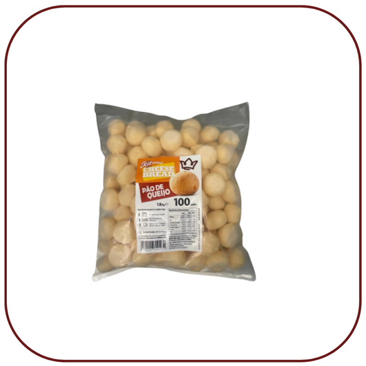 Pão de Queijo REZ FOODS /  100UN - 1.8KG